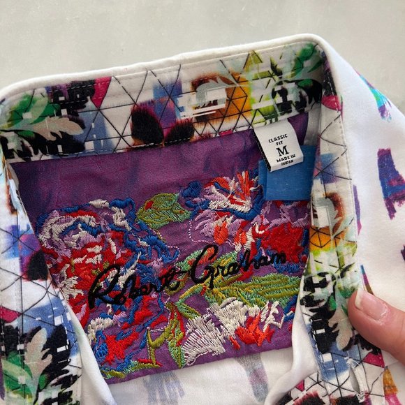 Robert Graham Multicolored Button Down - Picture 6 of 6